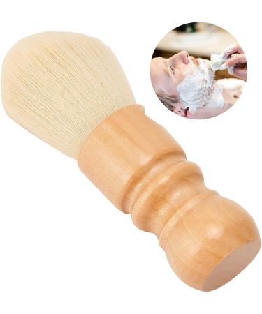 Premium Nylon Shaving Brush for Men | Professional Facial Foam & Trim Brush for Home & Salon Use - Buy Online on GoSupps.com