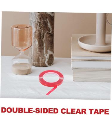 MAGICLULU 8 Rolls clear nail tape double sided tape display board nail adhesive display holders double sided high viscosity nail display tapes Nail supplies no trace manicure display stand - Buy Online on GoSupps.com