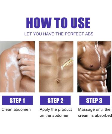 Anti-cellulite Tenacious Abdominal Muscle Oil Anti Cellulite Abs Oil for Men Anti Cellulite Oil Cellulite Massage Anti Cellulite Oil for Abdomen Body Waist Shaping 60ml - Buy Online on GoSupps.com