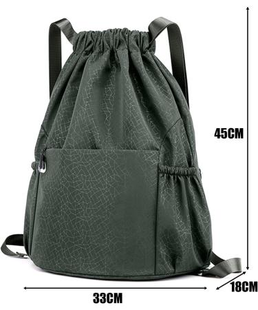 X Sim Fitnessx Sport Turn Waterproof Bag - Unisex Backpack for Gym School Travel & Outdoor - Gray Pattern Daypack - Buy Online on GoSupps.com