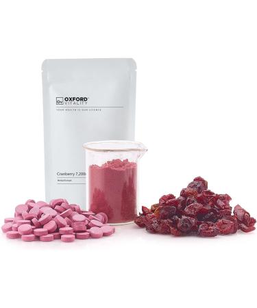 Cranberry Extract 7200mg Tablets for Bladder Health | High Strength Formula | Oxford Vitality 500 - Buy Online on GoSupps.com