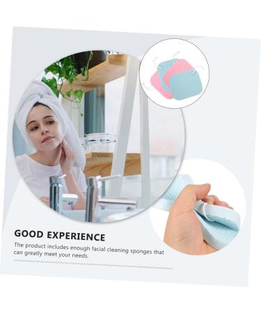 Beaupretty Lanyard face wash with lanyard face scrub sponge face wash sponge facial exfoliating sponge esponjas para maquillaje exfoliating bath sponge Washing device make up travel Travel - Buy Online on GoSupps.com