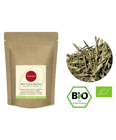 Organic Bancha Green Tea - 200g Loose Leaf | Soft & Sweet Taste | Premium Quality from Quertee - Buy Online on GoSupps.com