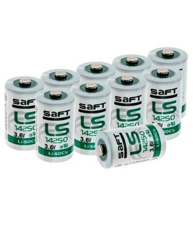 Synergy Digital Replacement Batteries Compatible with LS3BA Replacement (Li-SOCl2 3.6V 1200 mAh) Ultra High Capacity combo-pack includes: 10 x LS14250 Batteries