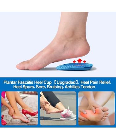 Heel Cups Supports for Heel Pain Relief - CZBYXA12 Heel Spur Cushions & Plantar Fasciitis Products - Buy Online on GoSupps.com