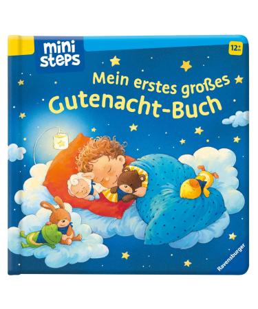 Ministeps: My First Big Bedtime Book - Baby Cardboard Picture Book for 12 Months+ | Best Reading Book for Early Development - Buy Online on GoSupps.com