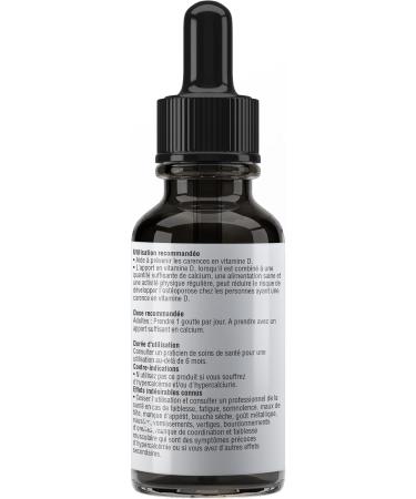 Maxion Vitamin D3 Liquid Drops 2500 IU 1100 Drops Helps with the Development of Bones and Teeth and to Support the Immune System No Preservatives Non-GMO Allergy-friendly 30 mL - Buy Online on GoSupps.com