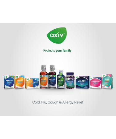 AXIV Sinus Severe + Mucus Relief - Non-Drowsy Maximum Strength Softgels for Pain Pressure & Congestion - 24 Count - Buy Online on GoSupps.com