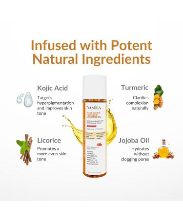 Buy Kojic Acid Turmeric Skincare Bio Pure Oil - Brighten & Repair Skin | International Shipping - Buy Online on GoSupps.com