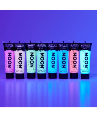 12ml Neon UV Face & Body Paint in Pastel Yellow | Moon Glow - Buy Online on GoSupps.com