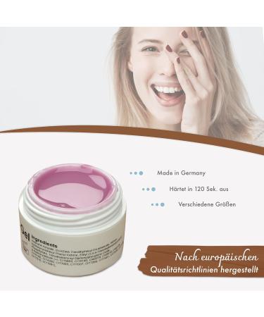 GS-NAILS UV Make-up Gel Camouflage for Nail Art & Design - Beige #08 15ml Hardening Self-Smoothing Gel - Ideal for Professional & DIY Use - Buy Online on GoSupps.com