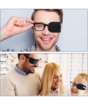 KGDUYC Black Eye Mask for Children | 6 Pack Amblyopia & Myopia Glasses Accessories - Ideal for Kids - Buy Online on GoSupps.com