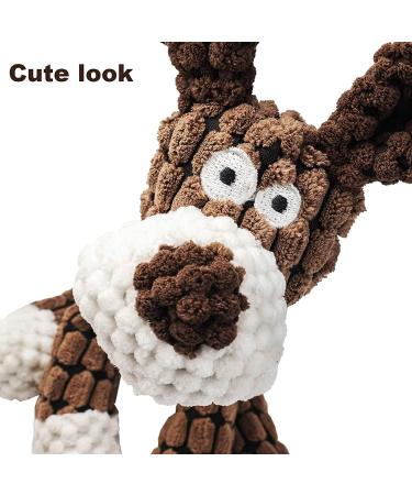 Buy Durable Squeaky Plush Dog Toys for All Breeds | Best Dog Toys for Small Medium & Large Dogs - 1 Pack - Buy Online on GoSupps.com