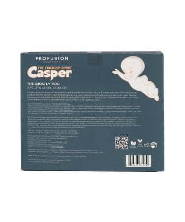 Profusion Cosmetics Casper The Friendly Ghost Lip & Cheek Balm Set | Moisturizing Lip Balm & Nourishing Cheek Balm | Easy Apply Long-Lasting Makeup for International Shipping - Buy Online on GoSupps.com