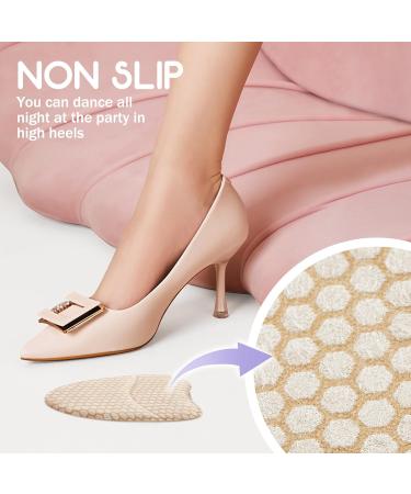 Buy Metatarsal Pads for Women - Ball of Foot Cushions Heel Inserts & Comfort Pads (2 Pairs) - Anti-Slip Invisible Design in Beige - Perfect for High Heels - Buy Online on GoSupps.com