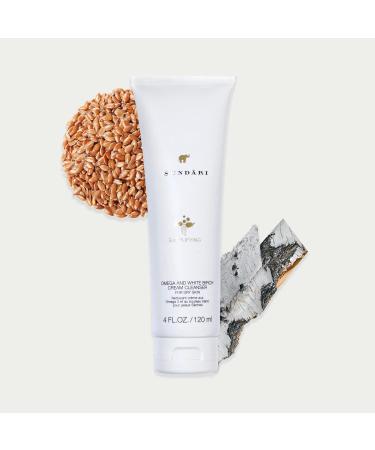 SUND RI Omega 3 & White Birch Cream Cleanser - Nourishing Facial Cleanser for All Skin Types | Shop Internationally - Buy Online on GoSupps.com