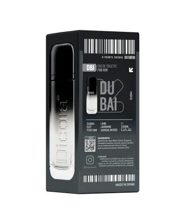 Dicora Urban Fit Dubai Cologne for Men - Top Notes of Lime and Grapefruit - Middle Notes of Mint and Jasmine - 5.07 oz EDT Spray - Buy Online on GoSupps.com