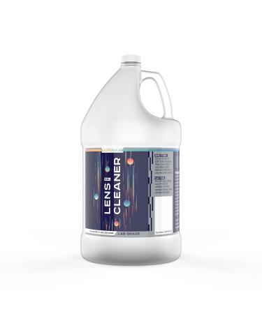 Gel Lens Cleaner - Refill Eye Glasses Cleaner Gel Bottle - Safe for All Lenses (AR Coated Included) Eyeglasses and Screens - Clear 1gal 128 Ounce Clear