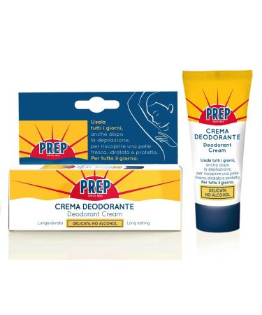 PREP Prep Deodorant Cream Tube - 35ml - Pack of 4