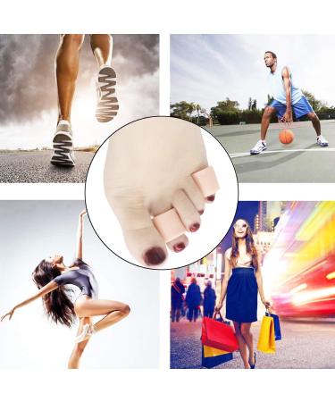 5 Pairs Gel Open Toe Sleeves | Toe Protectors for Hammer Toes Ingrown Toenails & Corns - Best Cushion & Splint for Friction Relief - Buy Online on GoSupps.com