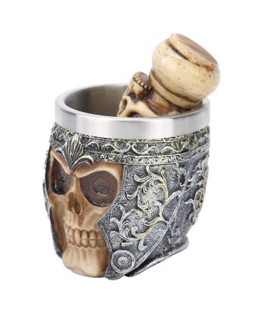 Premium Stainless Steel Razor Bowl & Skeletal Head Beard Set | Comfortable Shave for All Hair Types | Easy to Clean & Stylish Design - Buy Online on GoSupps.com