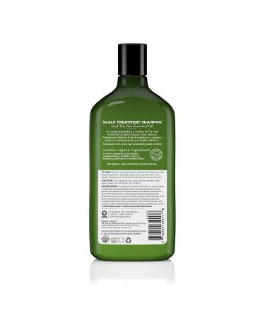 Avalon Organics Tea Tree Shampoo Scalp Treatment 11 fl oz - Natural Hair Care - Buy Online on GoSupps.com