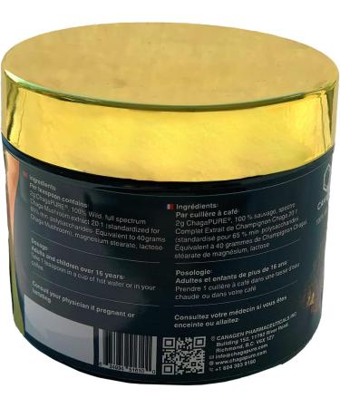 ChagaPURE Extract Powder - Buy Online on GoSupps.com