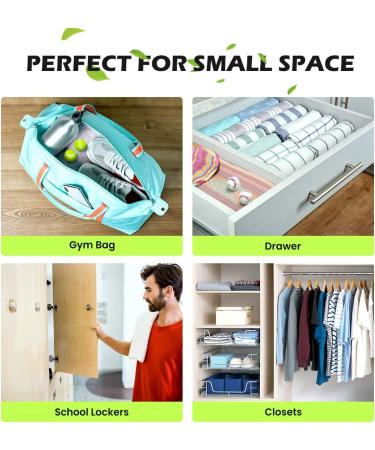 Tuffen Shoe Deodorizer Balls for Sneaker Lockers Gym Bags - 8 Pack - Odor Eliminator Scent Balls White/Green 8 Count (Pack of 1) - Buy Online on GoSupps.com