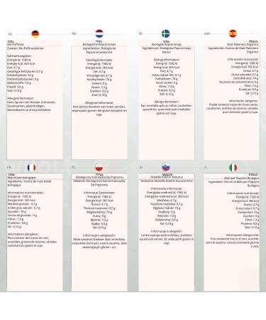 Wholefood Earth Organic Popping Corn 2kg - GMO Free, Vegan, High Fibre | Certified Organic Sweet-And-Salty Snack - Buy Online on GoSupps.com