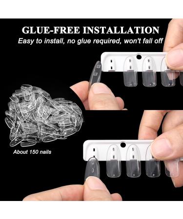 Professional Nail Display Book - 120 Nail Polish Swatch Book with Transparent Nails | Perfect Gel Polish Color Chart for Nail Artists - Buy Online on GoSupps.com