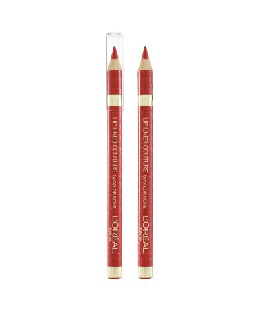 L'Oreal Paris Color Riche Lipliner Couture 377 Perfect Red Perfect Red 2 Count (Pack of 1)