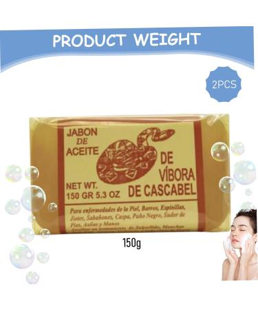 Savon de serpent sonnettes 2pcs Savon sur le visage et le corps de l'acn l' clairage des claircissements et r duit la pigmentation adapt e tous - Buy Online on GoSupps.com