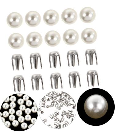 STOBOK Faux Pearls 150 Sets Embellishment Materials Studs Nail Fashion Clothing Handmade Four Rivets Design Buttons of - Buy Online on GoSupps.com