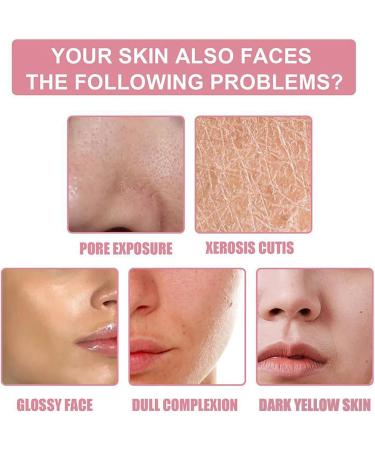 Invisible Pore Face Primer - Moisturizing Gel Cream for Matte, Smooth Skin - Oil Control and Radiance Boost - 2PCS Set - Buy Online on GoSupps.com