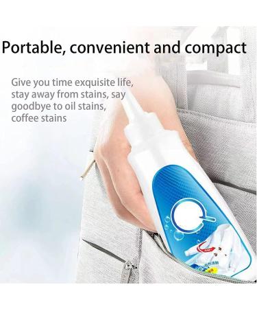 Active Enzyme Clothing Stain Remover Active Enzyme Laundry Stain Remover Active Enzyme Clothing Stain Removal Agent Active Enzymatic Laundry Cleaning Removes Dirt for Clothes (Purple+White) - Buy Online on GoSupps.com