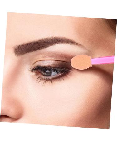 FRCOLOR 80pcs Sponge Makeup Stick Makeup Double Head Makeup Applicator Eye Shadow Applicator 6x1x0.8cm Assorted Color - Buy Online on GoSupps.com