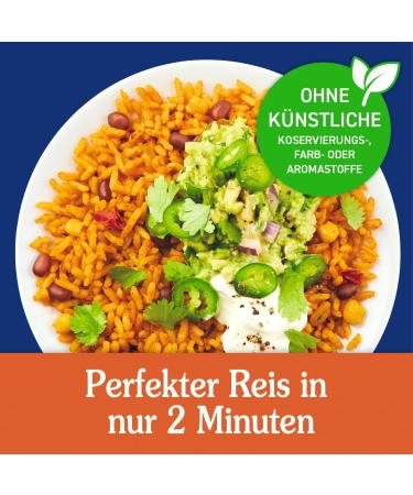 Ben's Original Express Rice Mexican Spicy - 6 x 220g | Authentic Flavor & Quick Meal Solution - Buy Now! - Buy Online on GoSupps.com
