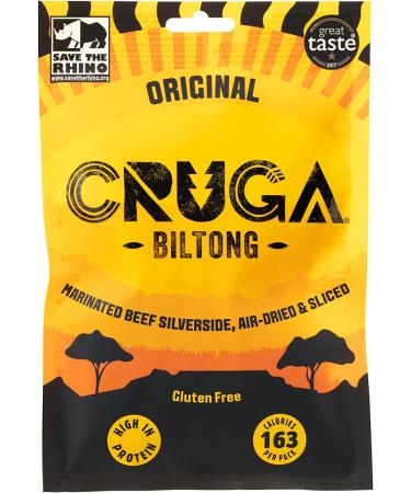 Cruga Original Biltong 12 x 60g - Buy Online on GoSupps.com
