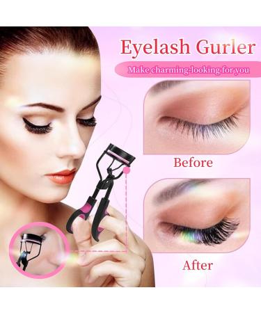 4 Piece Eyelash Curler Kit & Eyebrow Brush Set | Eyelash Comb Tweezers & Applicator Tool for Perfect Lashes - Shop Internationally - Buy Online on GoSupps.com