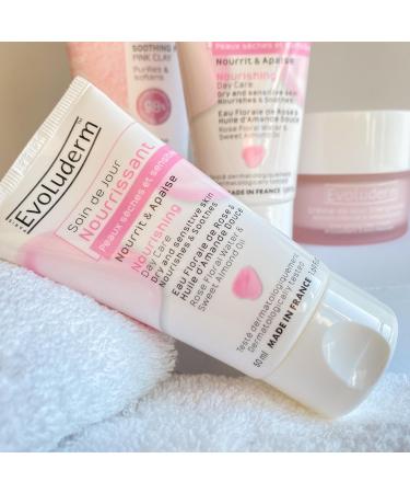 EVOLUDERM Women's Gift Box - Face Care - Sensitive Skin - 4 Products + Free Headband - Christmas Box - Ideal Christmas Gift - Birthday - Mother's Day - Vegan - Made in France - Buy Online on GoSupps.com