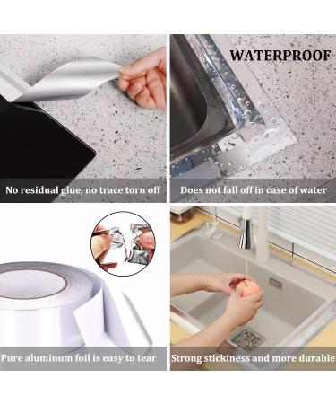 1PCS Premium Silver Aluminum Tape Foil Tape (2"x65 Feet 3.9mil) Metal Tapes with Adhesive Backing for Ductwork Heavy Duty Duct Tape for Heat Insulation HVAC Dryer Vents Wrap Pipe Repair Ducting 1-Pack - Buy Online on GoSupps.com