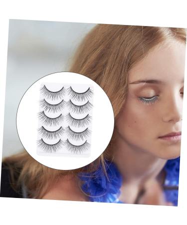 Beavorty 10 Pairs eyelashes natural eye lashes fluffy eyeslash long extension eyeslash halloween makeup supplies faux lashes christmas eye lashes fiber Glitter powder 3d slender - Buy Online on GoSupps.com