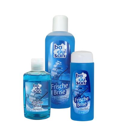 Buy Badusan Wellness Set - Fresh Breeze 4-Part Shower & Bath Gift Set with Towel | Luxury Bathroom Care & Beauty Dye - Buy Online on GoSupps.com