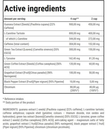 Trec Thermo Fat Burner Max 240 Capsules - Best Weight Loss & Slimming Pills for Energy & Fat Reduction - International Shipping Available - Buy Online on GoSupps.com
