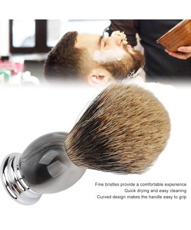 Premium Synthetic Shaving Brush for Men | Razor Brush with Resin & Aluminum Alloy Handle - Perfect Gift for Dads & Friends - Buy Online on GoSupps.com