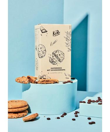 KoRo - Vegan Oatmeal Chocolate Chip Cookies 200g - Buy Online on GoSupps.com