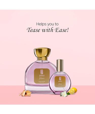 J_JIDEN Luxury Flirt Eau De Parfum For Women Long Lasting Fragrance with Jasmine Peony & Freesia 30 ml - Buy Online on GoSupps.com