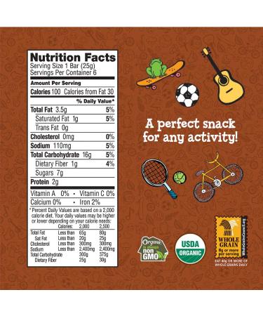 Annie's Organic Chewy Granola Bars - Peanut Butter Chocolate Chip, 5.34 oz (12 Pack) - Healthy Snack Choices - Buy Online on GoSupps.com