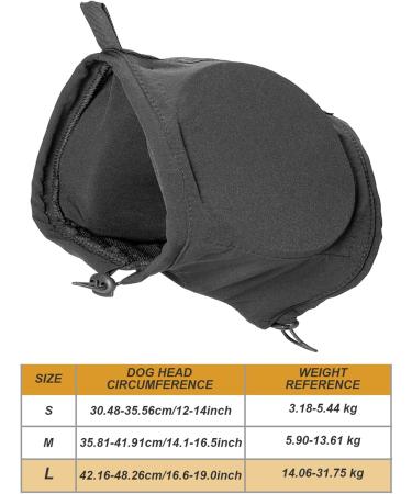 UNICOCO Dog Ear Protectors - Noise Canceling Snood for Dogs - Warm Comfortable Ear Muffs & Headphones for Noise Protection - Buy Online on GoSupps.com