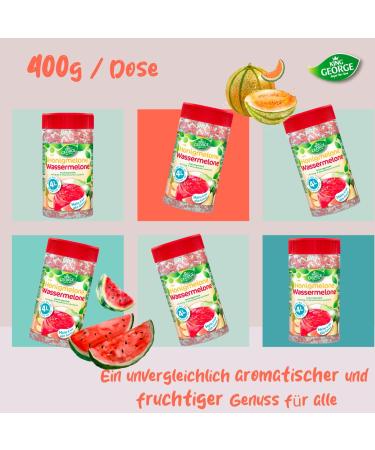 KING GEORGE Melon au miel Past que Boisson th instantan e 6 x 400 g Boisson th instantan un r gal chaud et froid paquet de miettes - Boisson pour l' t anniversaire f te melon miel past que - Buy Online on GoSupps.com